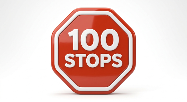 100 Stops